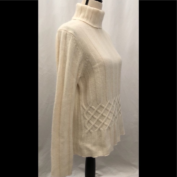 Ann Taylor Loft Turtleneck Sweater Wool Angora XL - Picture 2 of 9